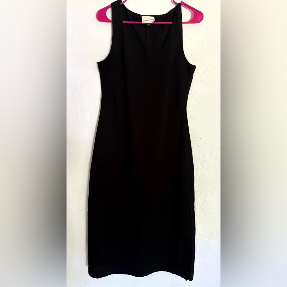 Universal Thread Black Sleeveless Sheath Dress Size M